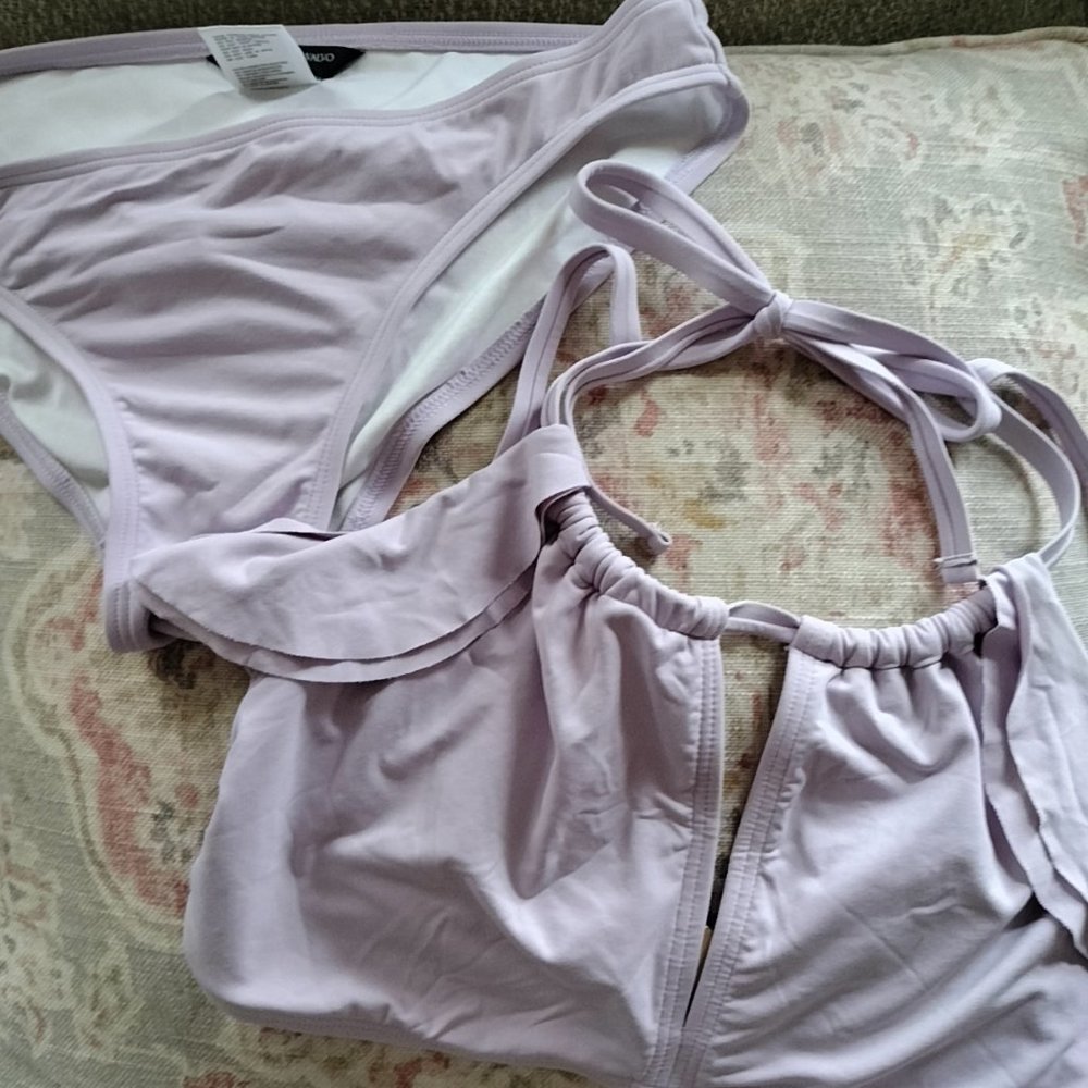 Lavender swimsuit